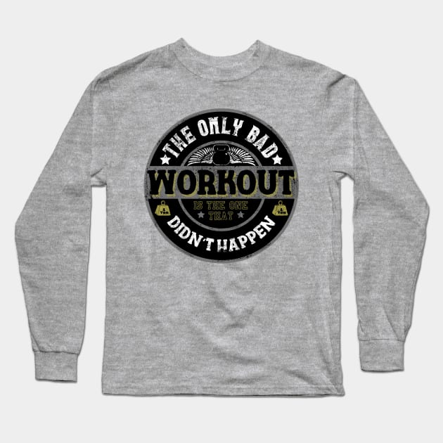 Logo don't skip workout Long Sleeve T-Shirt by ZM1